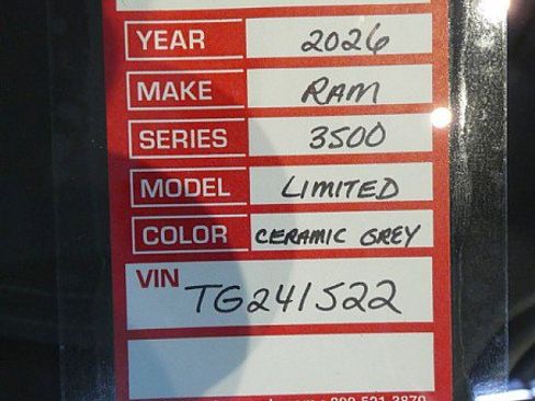 New 2026 RAM 3500 Limited image 35