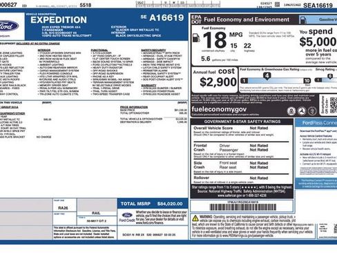 Used 2025 Ford Expedition Tremor AWD/4WD image 3