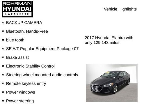 Used 2017 Hyundai Elantra SE image 7