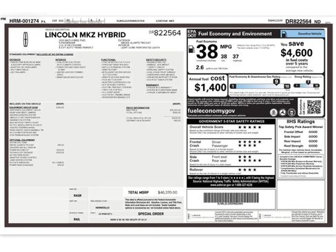 Used 2013 Lincoln MKZ Hybrid FWD image 24