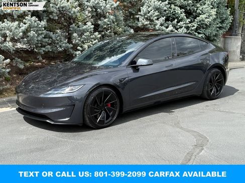 Used 2025 Tesla Model 3 Performance AWD/4WD image 1