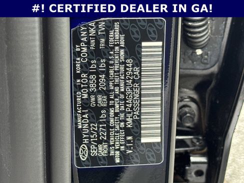 Certified 2023 Hyundai Elantra Limited image 36