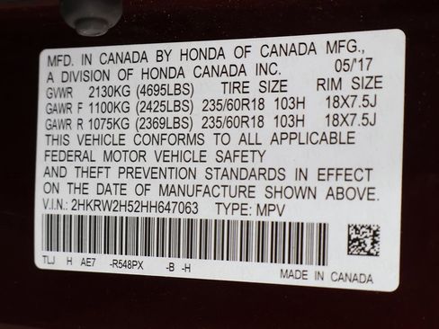 Used 2017 Honda CR-V EX image 50