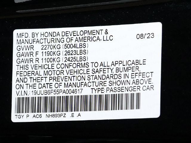 Certified 2023 Acura TLX w/ A-SPEC Package AWD/4WD image 38