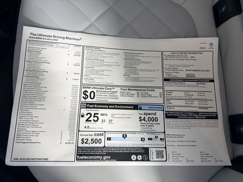 New 2026 BMW X5 xDrive40i w/ M Sport Package AWD/4WD image 24