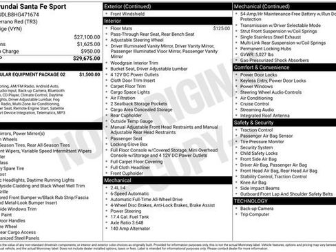 Used 2017 Hyundai Santa Fe Sport image 2