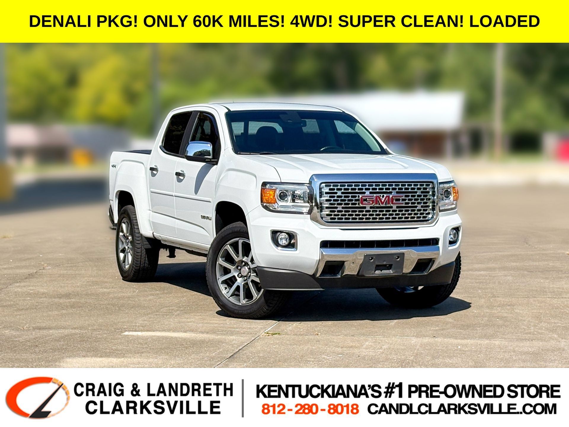 Used 2020 GMC Canyon Denali AWD/4WD image 1
