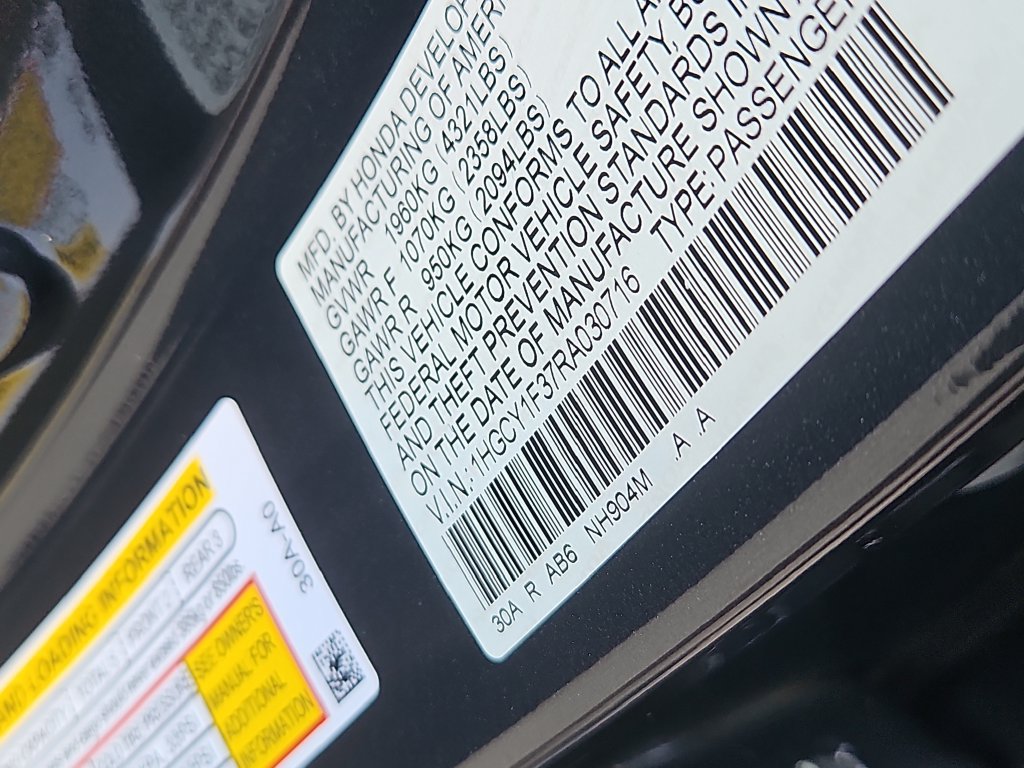 Certified 2024 Honda Accord EX image 14