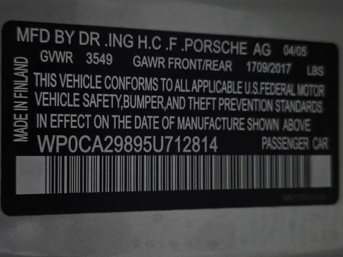Used 2005 Porsche Boxster RWD image 35