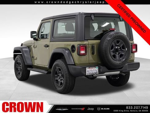 Certified 2025 Jeep Wrangler Sport AWD/4WD image 5