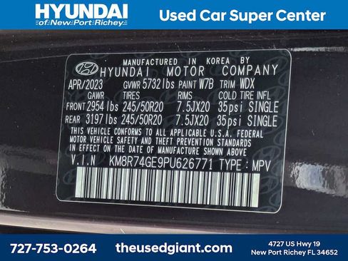 Used 2023 Hyundai Palisade Calligraphy FWD image 49