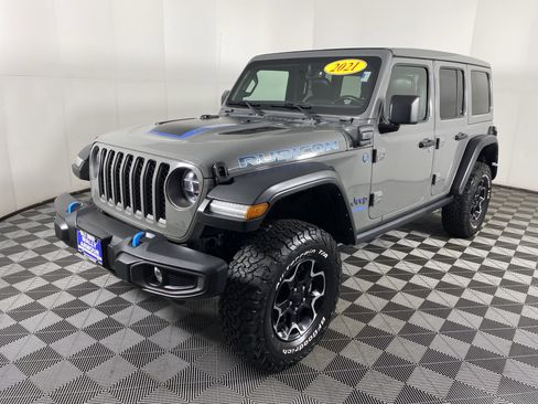 Used 2021 Jeep Wrangler Unlimited Rubicon 4xe w/ Cold Weather Group image 13