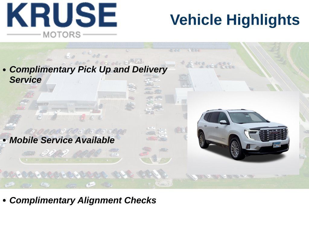 Used 2025 GMC Acadia Denali w/ Super Cruise Package AWD/4WD image 10