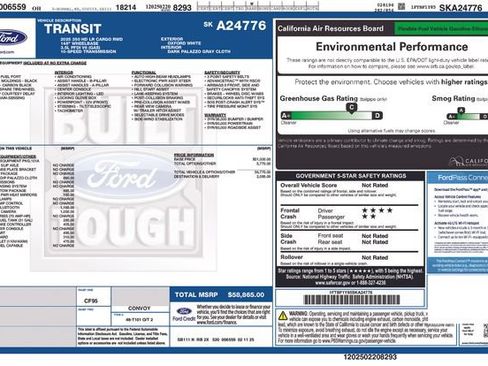 New 2025 Ford Transit 350 148 Low Roof RWD image 35