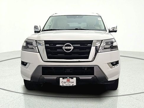 Used 2021 Nissan Armada Platinum w/ Captain's Chairs Package image 2