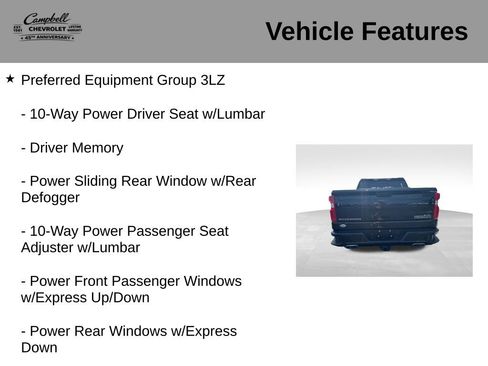 Used 2019 Chevrolet Silverado 1500 High Country w/ Trailer Camera Package AWD/4WD image 5