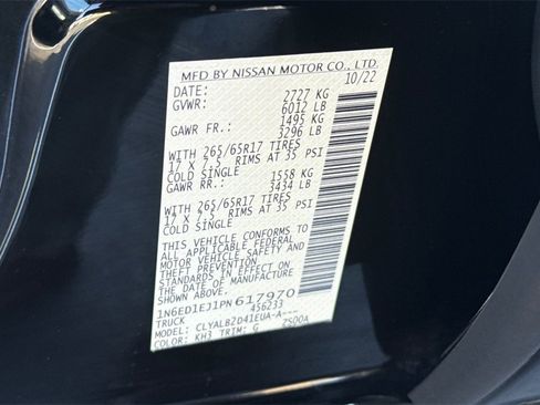 Used 2023 Nissan Frontier SV w/ Technology Package image 39