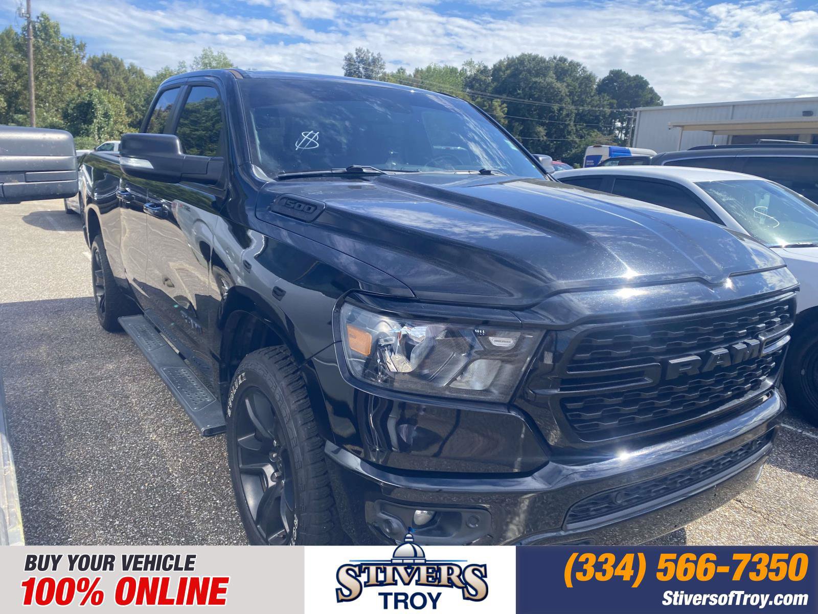 Used 2022 RAM 1500 Big Horn w/ Night Edition RWD image 1