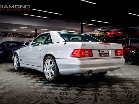 Used 2002 Mercedes-Benz SL 500 Silver Arrow image 2