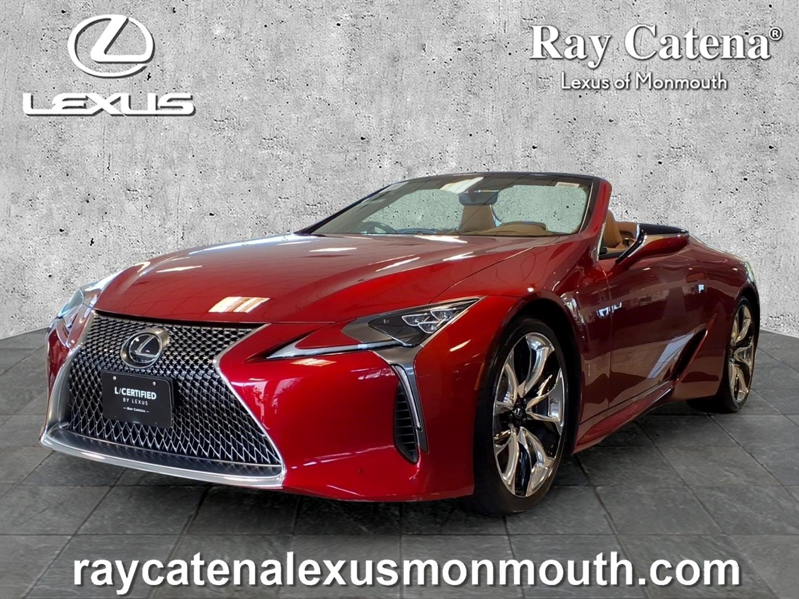 Certified 2021 Lexus LC 500 Convertible w/ Touring Package RWD image 3