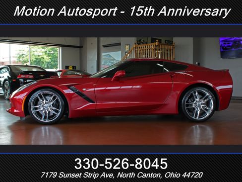 Used 2014 Chevrolet Corvette Stingray Coupe w/ 3LT Preferred Equipment Group RWD image 7