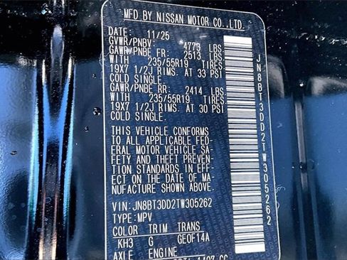 New 2026 Nissan Rogue Platinum image 8