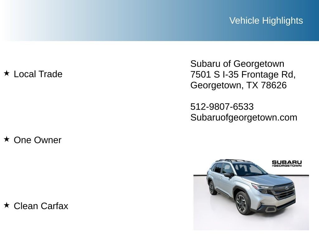 Used 2025 Subaru Forester Limited AWD/4WD image 10