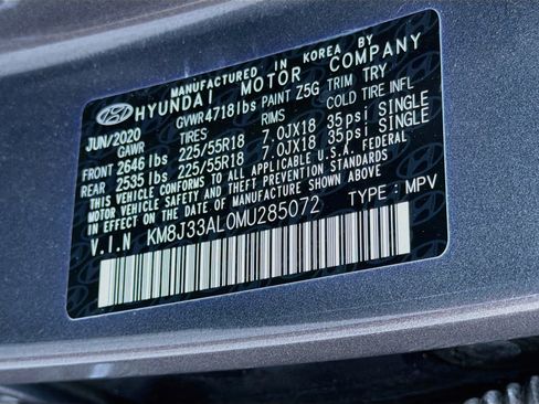 Used 2021 Hyundai Tucson Ultimate FWD image 44