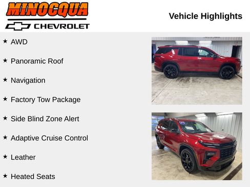 Certified 2024 Chevrolet Traverse RS w/ LPO, Floor Liner Package image 6