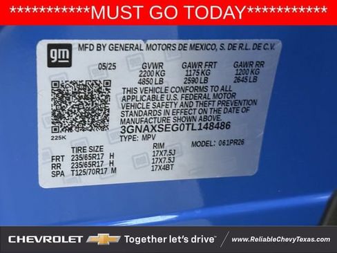 Used 2026 Chevrolet Equinox ACTIV w/ Convenience Package III AWD/4WD image 33
