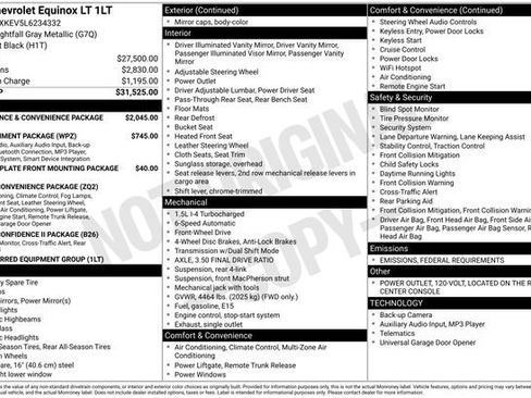 Used 2020 Chevrolet Equinox LT image 2