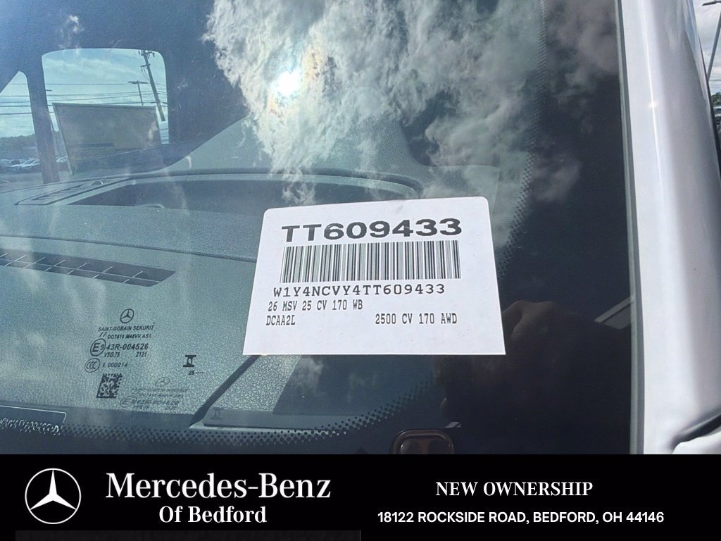 New 2026 Mercedes-Benz Sprinter 2500 image 23