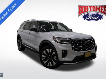 Certified 2025 Ford Explorer Platinum w/ LUX Leather Package