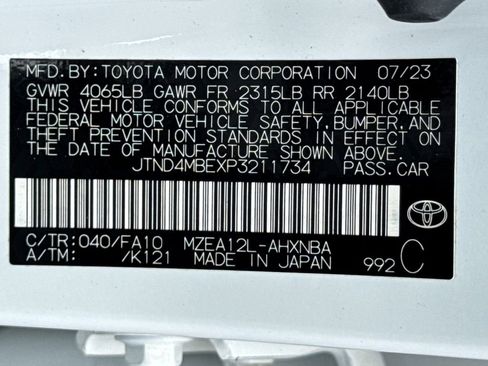 Used 2023 Toyota Corolla SE image 30