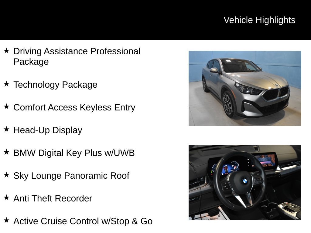 Used 2025 BMW X2 xDrive28i w/ Technology Package AWD/4WD image 29