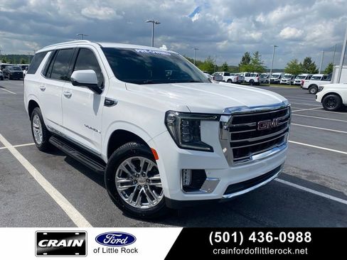 Used 2021 GMC Yukon SLT w/ SLT Luxury Package RWD image 1