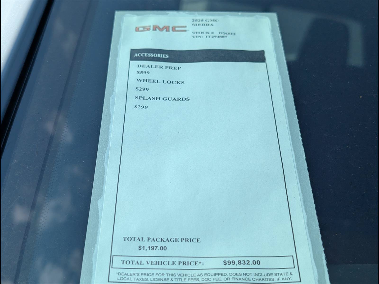 New 2026 GMC Sierra 2500 Denali Ultimate AWD/4WD image 9