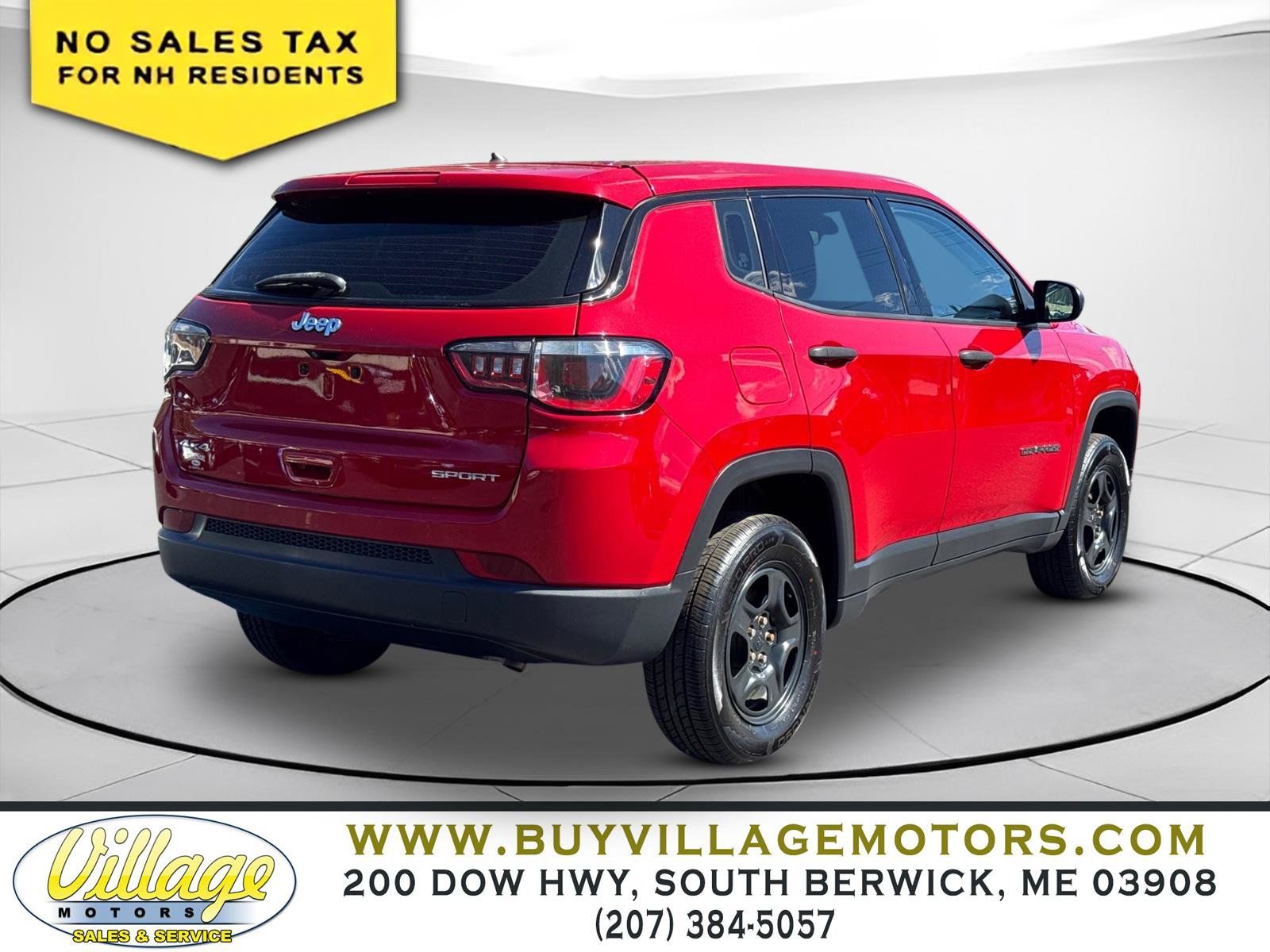 Used 2018 Jeep Compass Sport AWD/4WD image 3