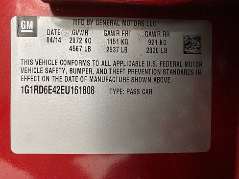 Used 2014 Chevrolet Volt Premium w/ Premium Trim Package image 26
