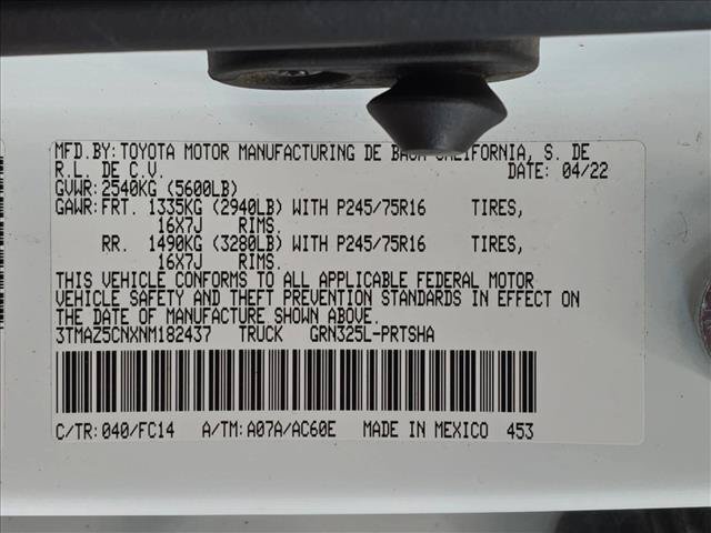 Used 2022 Toyota Tacoma SR5 RWD image 23