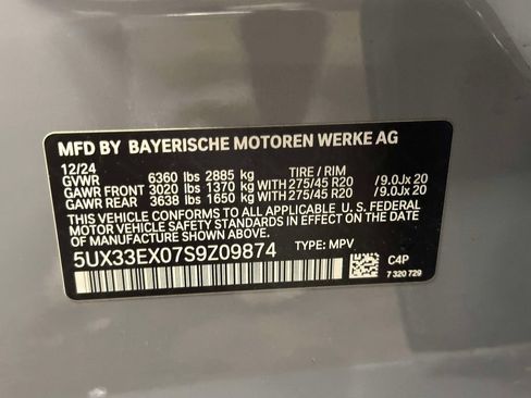 Used 2025 BMW X6 xDrive40i w/ Executive Package AWD/4WD image 45