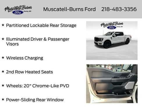 Used 2025 Ford F150 Lariat w/ Equipment Group 502A High AWD/4WD image 20