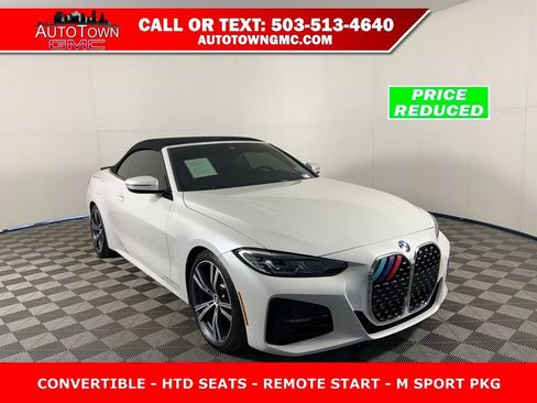 Used 2022 BMW 430i 430i 2D Convertible w/ M Sport Package image 1