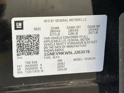 Used 2020 Chevrolet Traverse LT w/ LT Premium Package AWD/4WD image 31