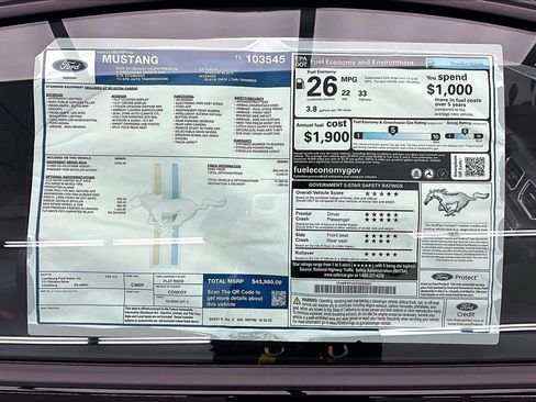 New 2026 Ford Mustang Premium RWD image 14