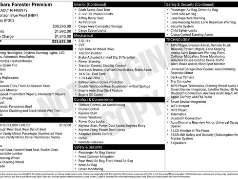 Certified 2024 Subaru Forester Premium AWD/4WD image 2