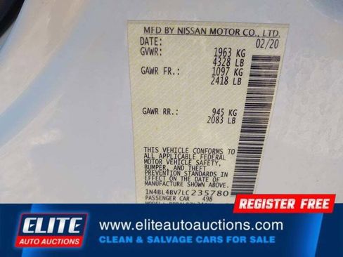 Used 2020 Nissan Altima 2.5 S image 17