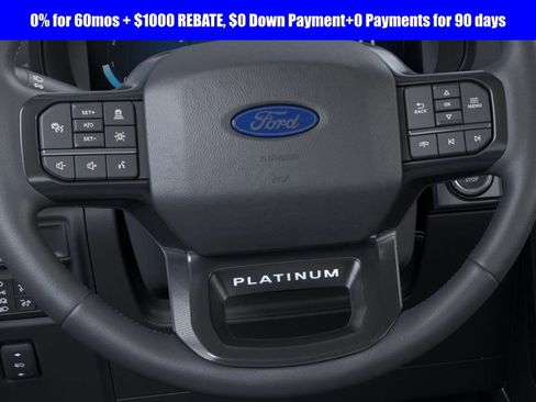 New 2025 Ford F150 Platinum w/ Equipment Group 702A High image 12