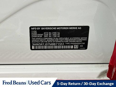 Used 2021 BMW 330i xDrive Sedan w/ Convenience Package AWD/4WD image 40