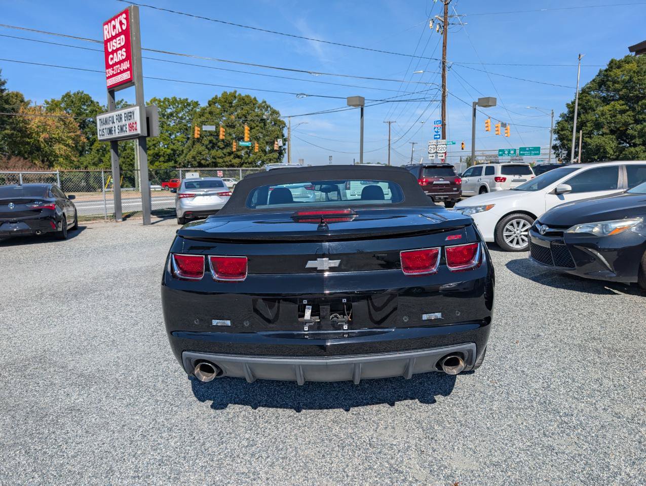 Used 2012 Chevrolet Camaro SS w/ RS Package RWD image 8